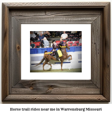 horse trail rides near me in Warrensburg, Missouri